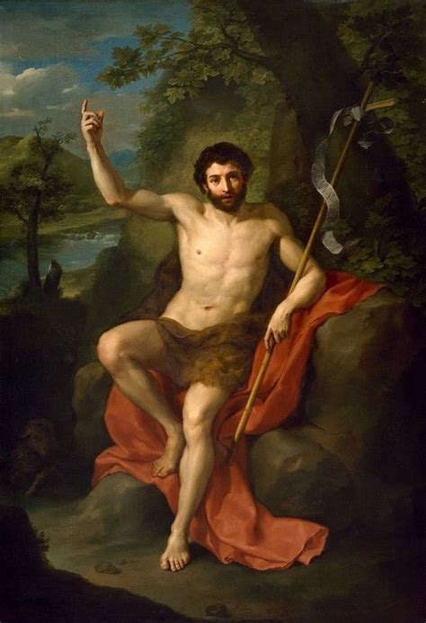 St John The Baptist Preaching In The Wilderness