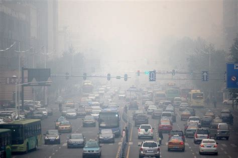 Photos Heavy Smog Invades Northeastern China Al Jazeera America