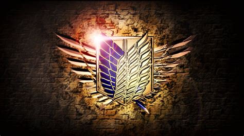 25 gb how to download attack on titan wings of freedom. Attack on Titan Logo Wallpaper (73+ images)