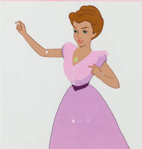 Peter Pan Mrs Darling Production Cel Walt Disney 1953 Lot