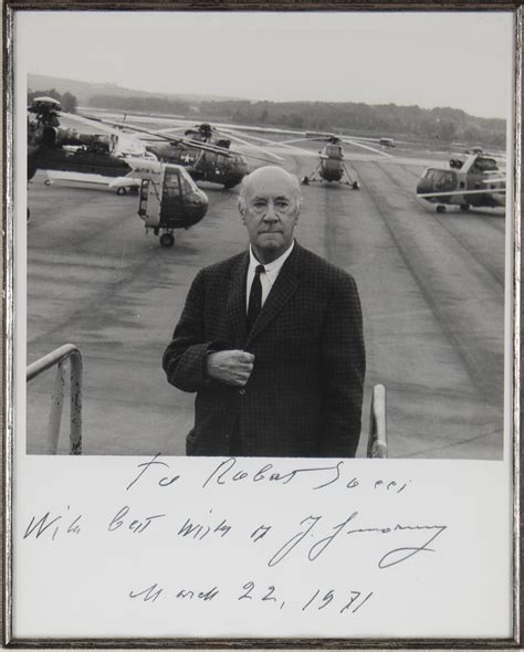 Igor Sikorsky Autographed Inscribed Photograph 03221971