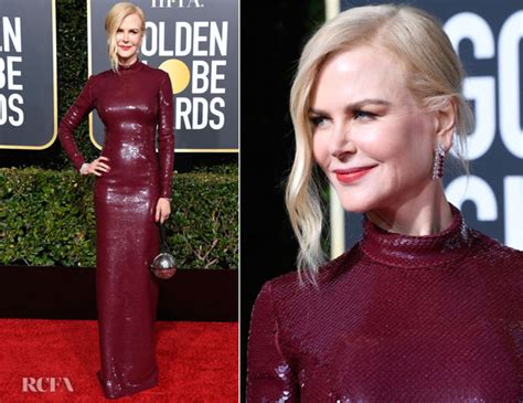 Nicole Kidman In Michael Kors Collection Golden Globe Awards Red Carpet Fashion Awards