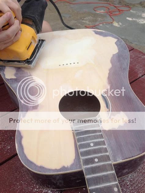 Refinishing A Cheapo The Acoustic Guitar Forum