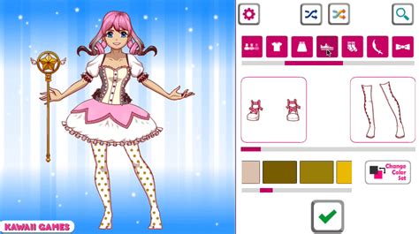 Kawaii Magical Girl Dress Up Game Play On Game Karma