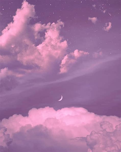 √ Purple Clouds Background Aesthetic