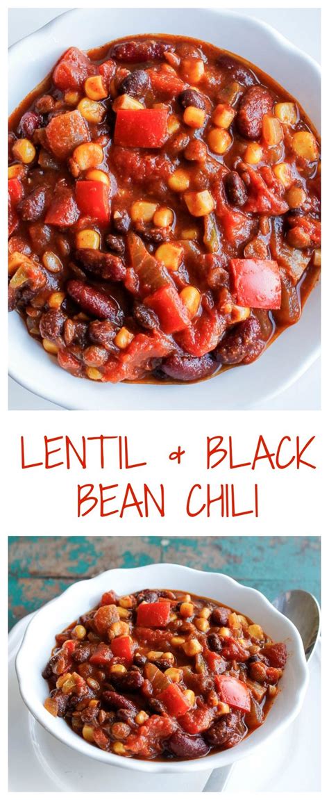 Lentil And Black Bean Chili Smile Sandwich Recipe Vegetarian