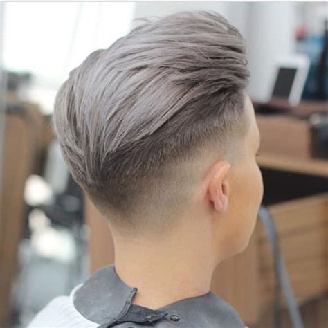 Dark Ash Grey Hair Colour Men Hairstyle Ideas For Long Short