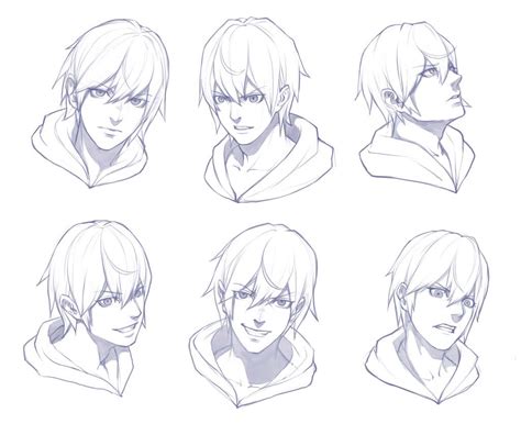 Male Face Drawing Reference And Sketches For Artists