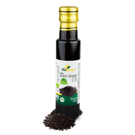 While taking care of your skin, hair and oral health, sesame seeds also help in reducing the chances of diabetes and hypertension. Organic Cold Pressed Black Sesame Oil 100ml Biopurus