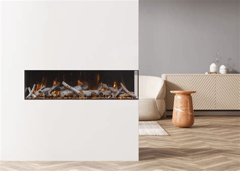 Amantii 3sided Electric Fireplace 50 Tru View Xl Embers Living