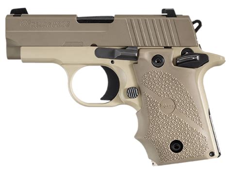 Sig Sauer P238 380acp 7rd Dsrt Tan Fns Rbr