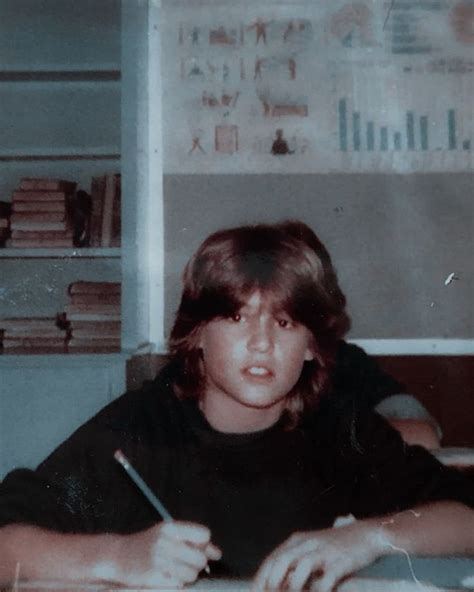 Rare Pic Of Johnny Depp In 8th Grade School When He Was 13 1976