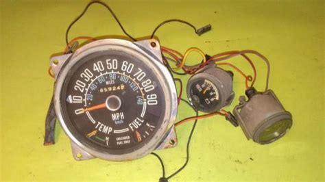 Purchase Jeep Amc Cj7 Gage Cluster And Gages In Atwater Ohio United States