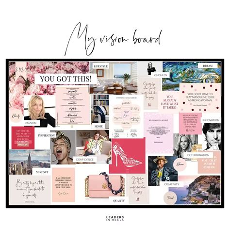 Why And How To Create A Vision Board Or Dream Board With Downloadable