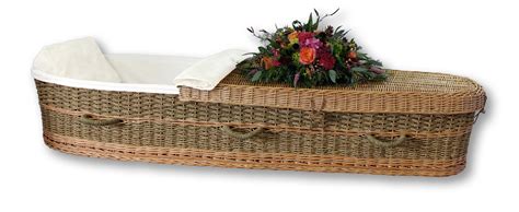 The All Natural Seagrass Casket Suitable For Burial Or Cremation