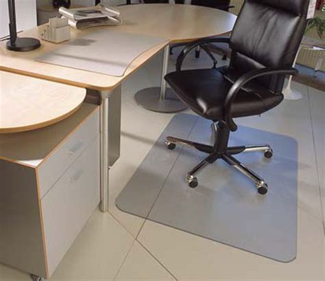 Instead, they have a uniquely designed back side to hold firmly on the floor and a surface. Chair Mats are Desk Mats / Office Floor Mats by American ...