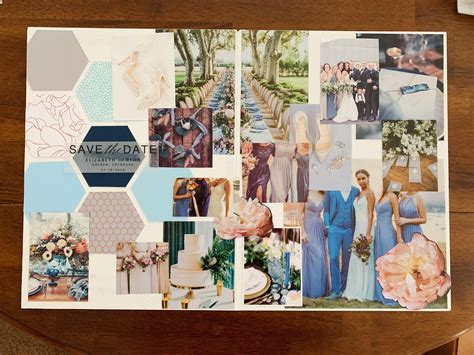 Finished My Wedding Vision Board During A Blizzard Today R Weddingplanning