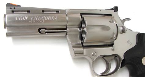 Colt Anaconda 45 Colt Caliber Revolver 4 Model In Scarce 45 Colt