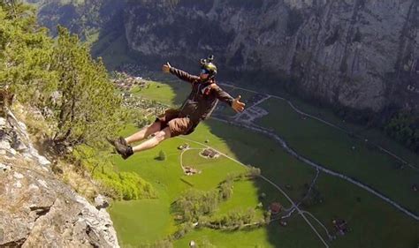 British Tourist Dies Base Jumping Off Cliff In France Uk News