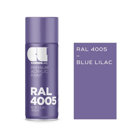 Cosmos Lac RAL 4005 Colour Chart RGB Χρώματα online
