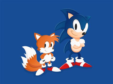 Sonic And Tails By Christophe Hovette On Dribbble