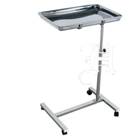 Mayo Table With Tray New Hlink Medical Corporation