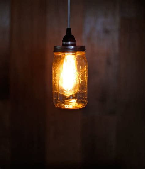 Mason Jar Crafts Vintage Pendant Lighting Diy Ready