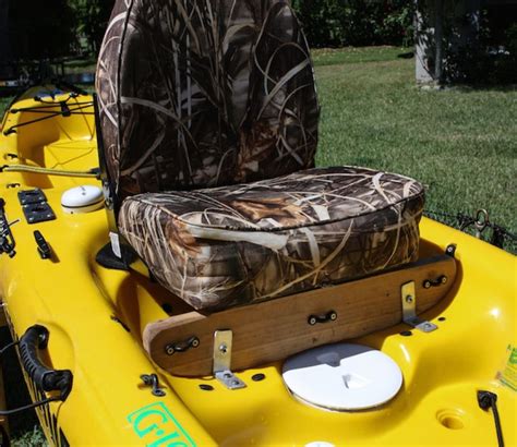If you want to have more fun and increased safety canoeing, this is what you should do! Image of Darin O'Brien's homemade kayak seat. | ROD & REEL ...