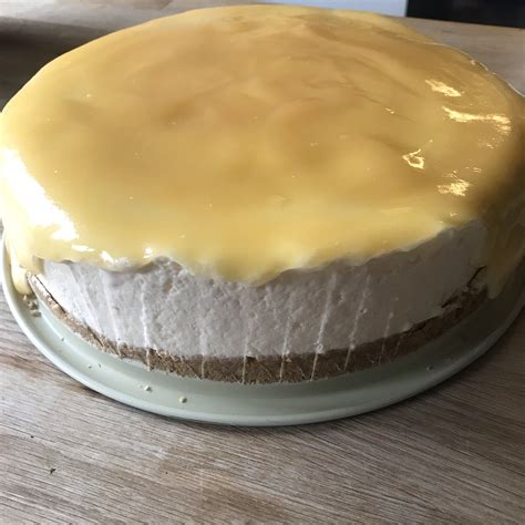 Lemon Curd Philadelphia Cheesecake Baking In All Forms Food