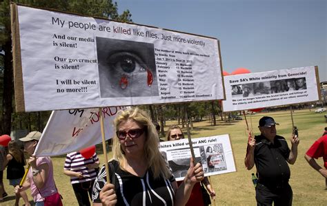 South Africans Hold Black Monday Protests Over White Farmer Murders
