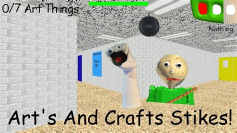 Arts And Crafters Helps Baldi V143 Baldis Basics Mod Youtube