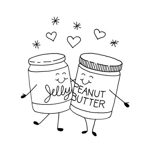 Peanut Butter Coloring Pages - Best Coloring Pages For Kids