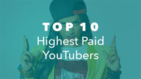 top 10 highest paid youtubers neoreach blog influencer marketing