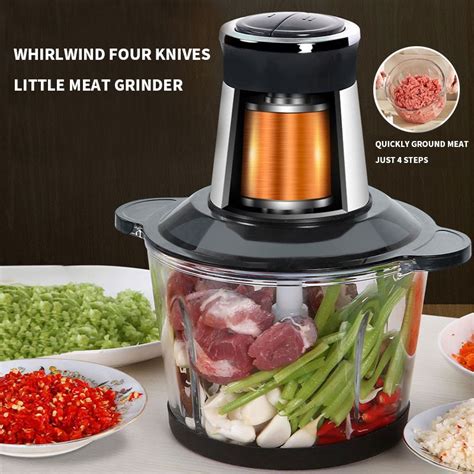 Food Processor Electric Meat Grinder My Asian Recipe