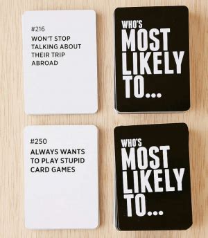 Whos most likely to card game. Twelve unique holiday gift ideas for $20 and under - The Guidon Online