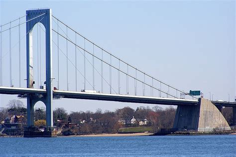 Bronx Whitestone Bridge Over East River Bronx Queens New York City