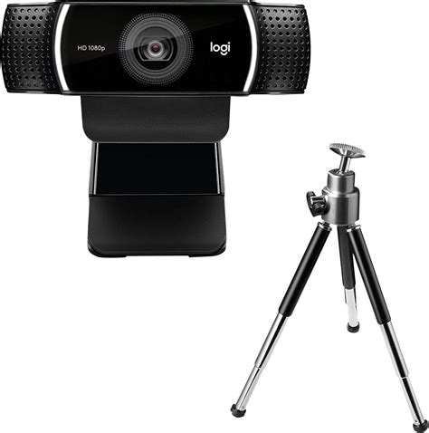 Logitech C922 Pro Stream 1080 Webcam For Hd Video Streaming Black 960 001087 Best Buy