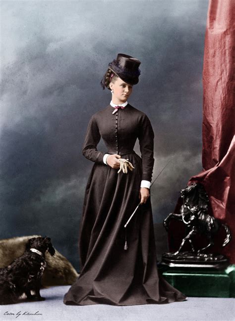 19 Incredible Colorized Photos Of Victorian Women From 1850s To 1890s