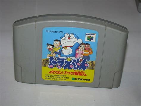 Doraemon Nobita To Mittsu No Seireiseki Nintendo 64 N64 Japan Import Us