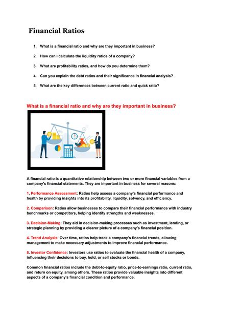 Solution Financial Ratiosfinancial Ratio Analysisfinancial Worksheets Library