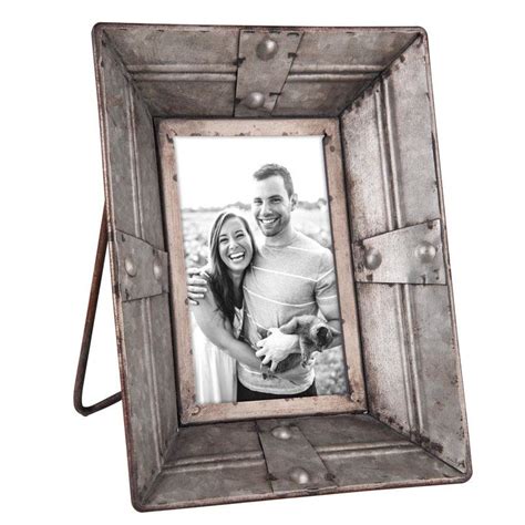 Riveted Picture Frame Picture Frame Sizes Metal Picture Frames