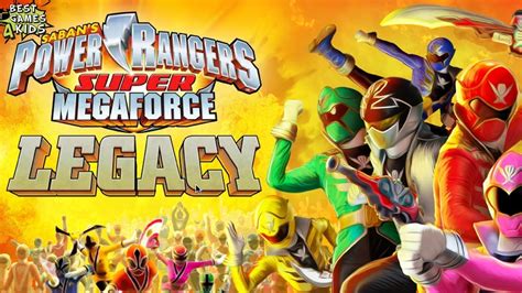 Power Rangers Super Megaforce Legacy Action Game By Nickelodeon