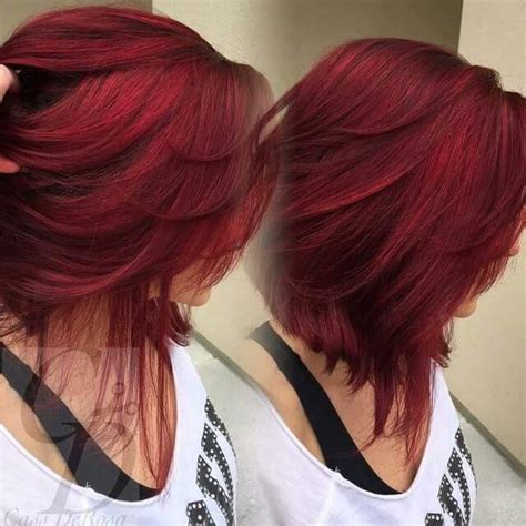 Best 25 Red Bob Hair Ideas On Pinterest Red Long Bob