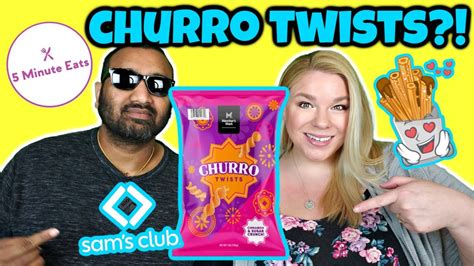 sam s club member s mark churro twists review youtube