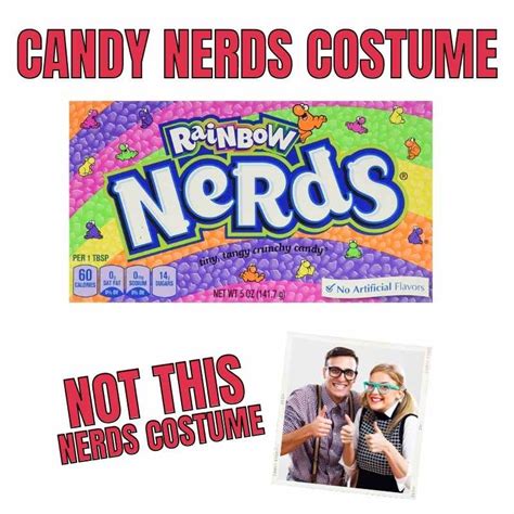 Homemade Nerds Candy Costume