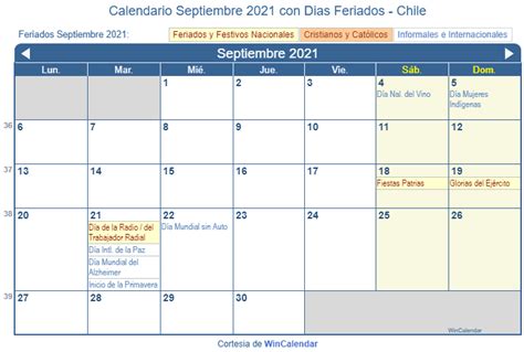 Get Año 2021 Calendario 2021 Chile Con Feriados Excel Background Free