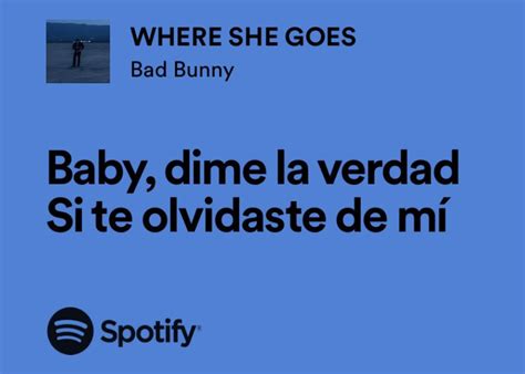 on twitter bad bunny where she goes