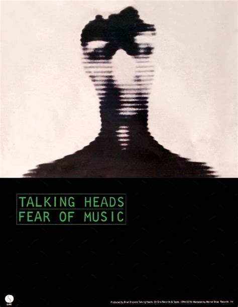 Music Ads Fear Of Music 1979 Music Talking Heads Fear