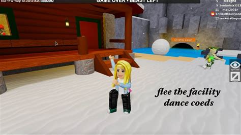 What Are The Flee The Facility Dance Codes Roblox Youtube