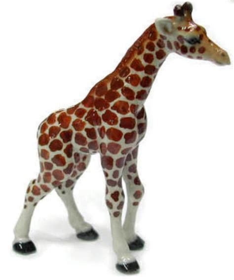 Northern Rose Miniature Porcelain Animal Figure Giraffe Calf Standing R295a